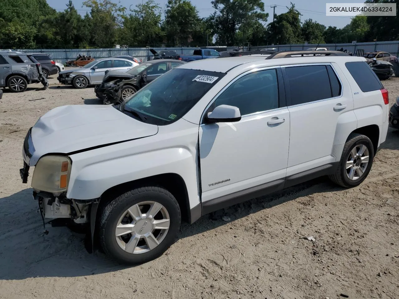 2013 GMC Terrain Slt VIN: 2GKALUEK4D6334224 Lot: 69332904