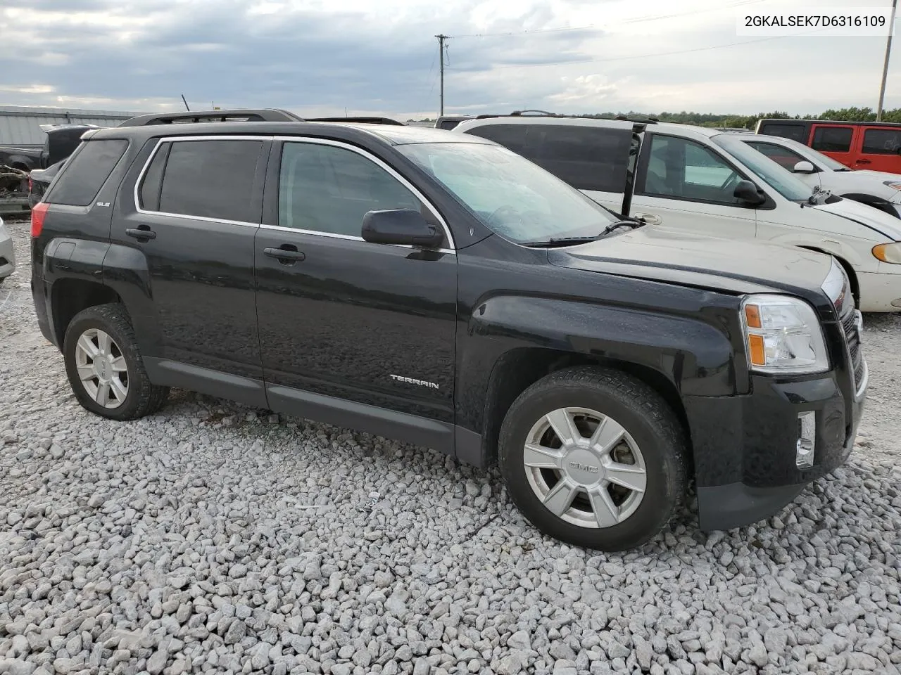 2013 GMC Terrain Sle VIN: 2GKALSEK7D6316109 Lot: 69430624