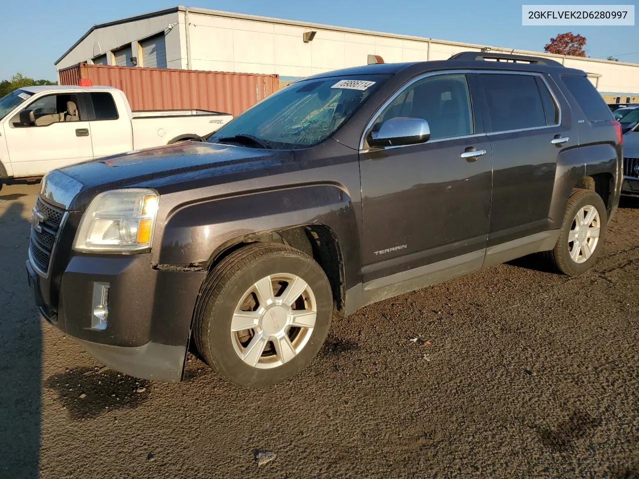 2013 GMC Terrain Slt VIN: 2GKFLVEK2D6280997 Lot: 69886114