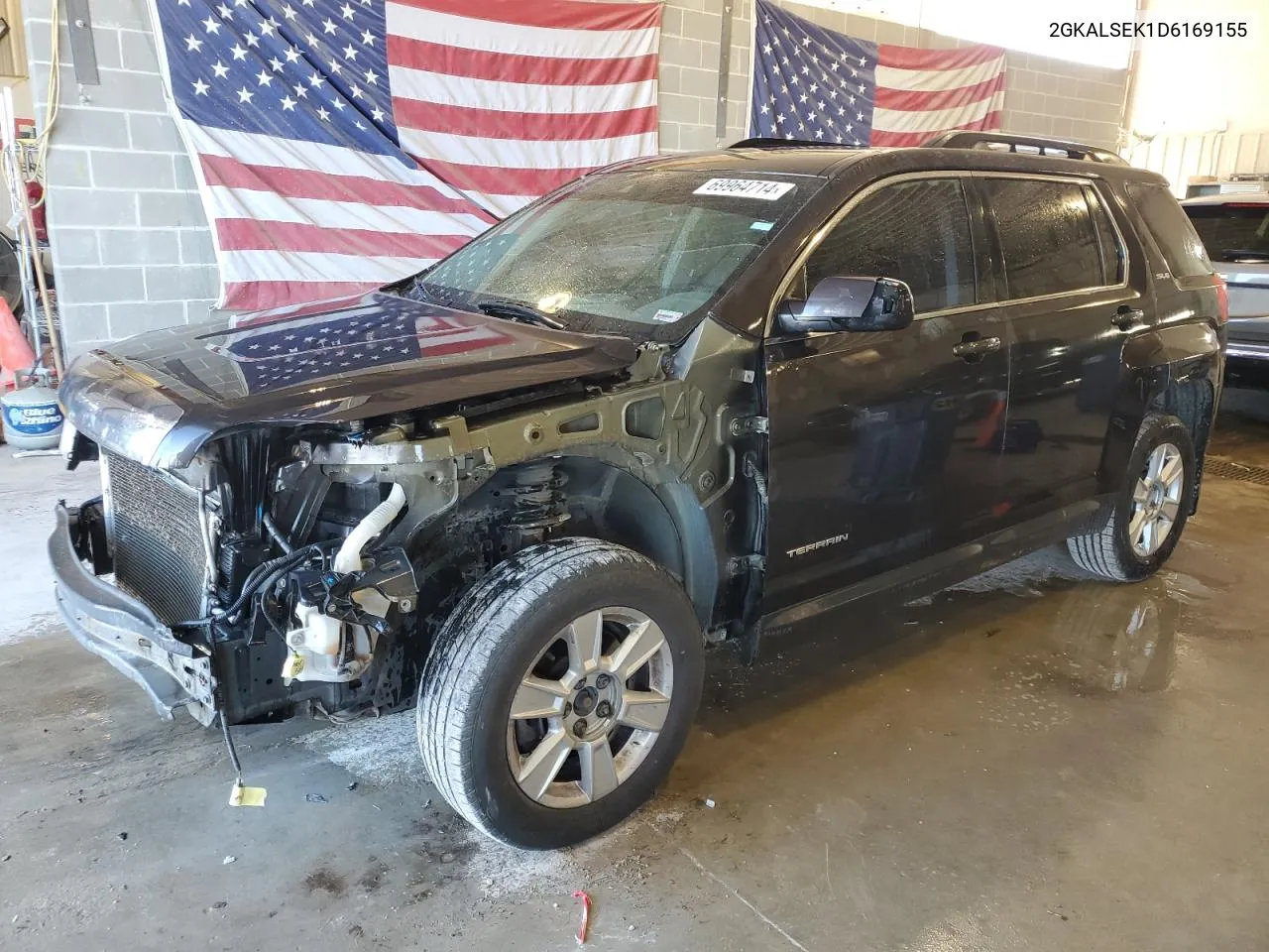 2013 GMC Terrain Sle VIN: 2GKALSEK1D6169155 Lot: 69964714