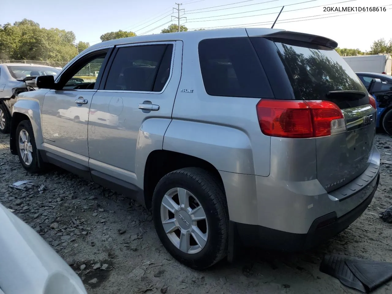 2013 GMC Terrain Sle VIN: 2GKALMEK1D6168616 Lot: 69998064