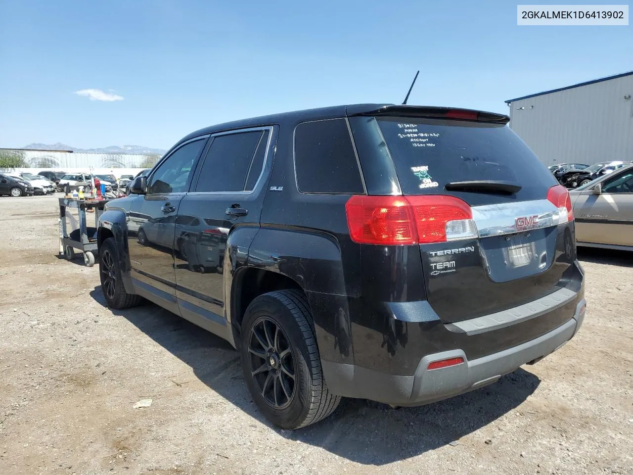 2013 GMC Terrain Sle VIN: 2GKALMEK1D6413902 Lot: 70080664