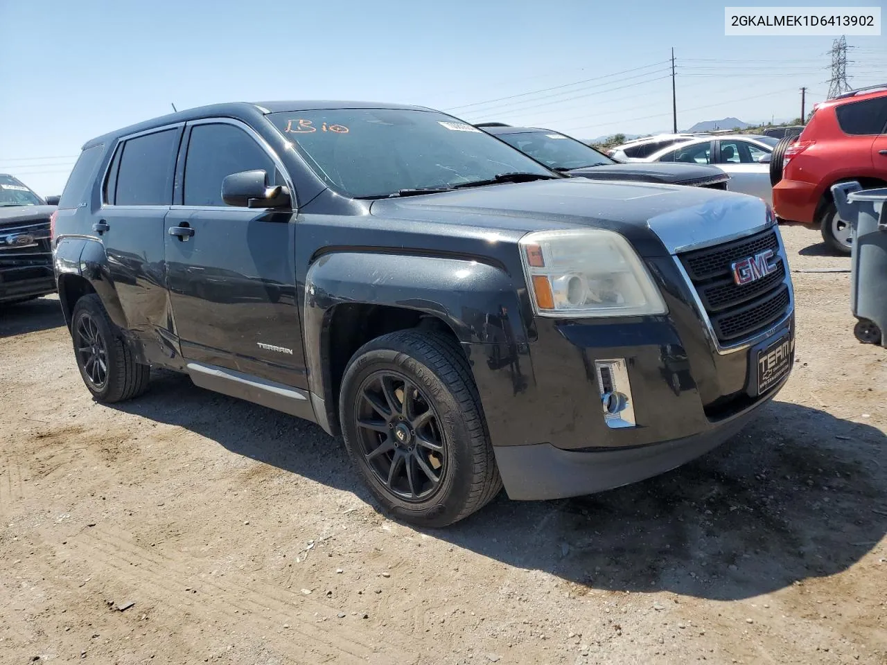 2013 GMC Terrain Sle VIN: 2GKALMEK1D6413902 Lot: 70080664