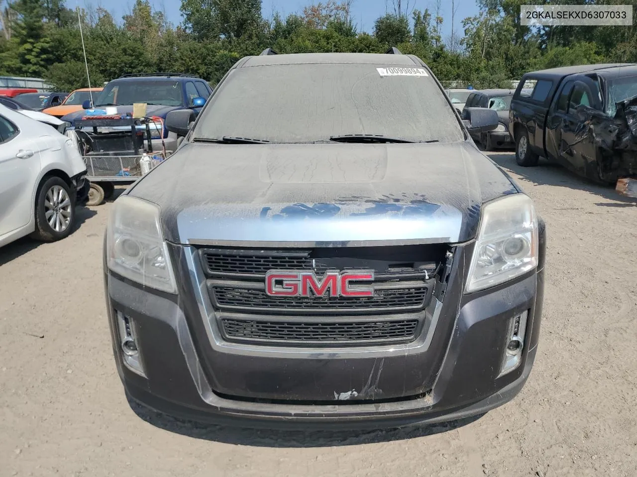 2013 GMC Terrain Sle VIN: 2GKALSEKXD6307033 Lot: 70099894