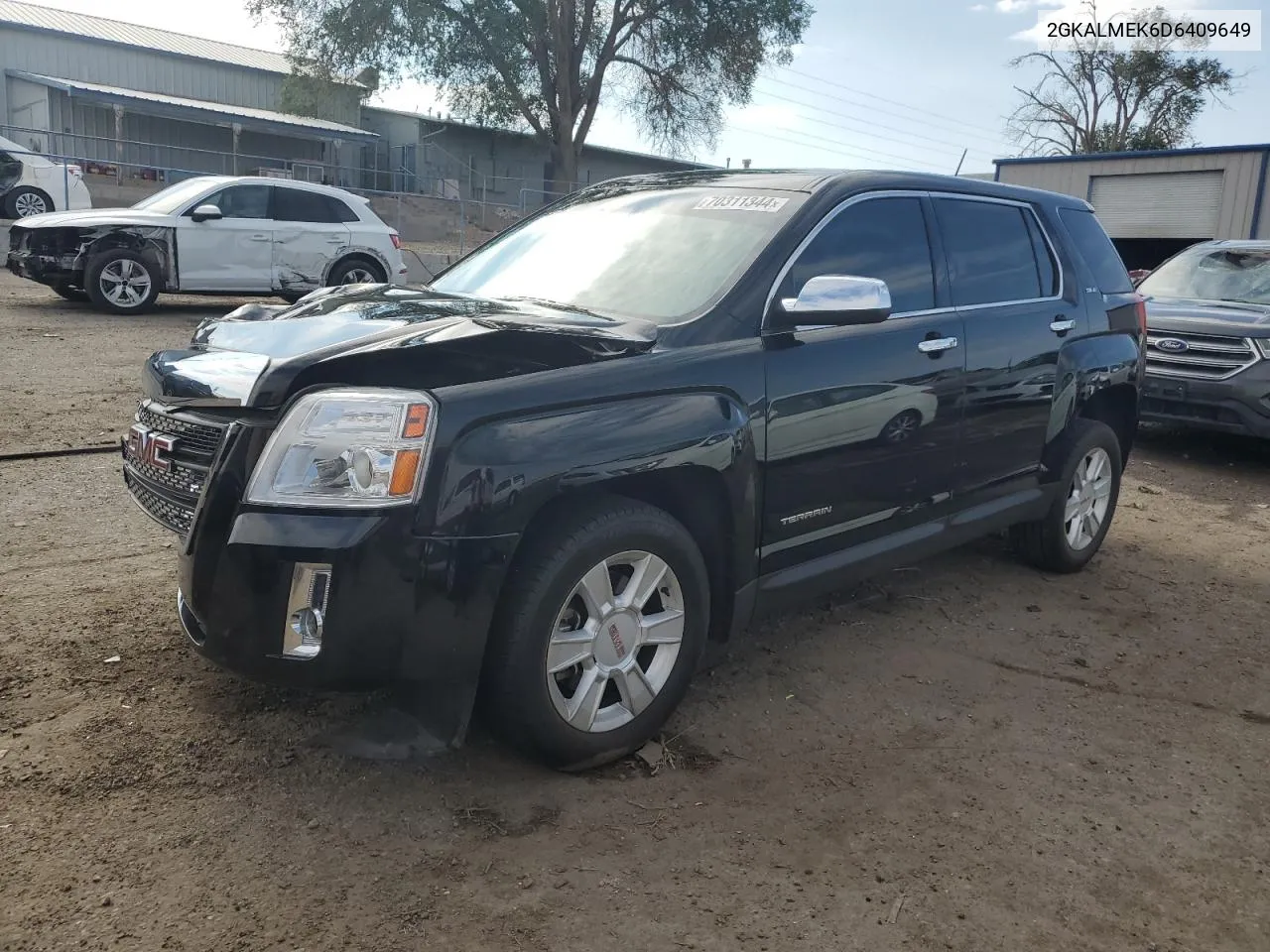 2013 GMC Terrain Sle VIN: 2GKALMEK6D6409649 Lot: 70311344