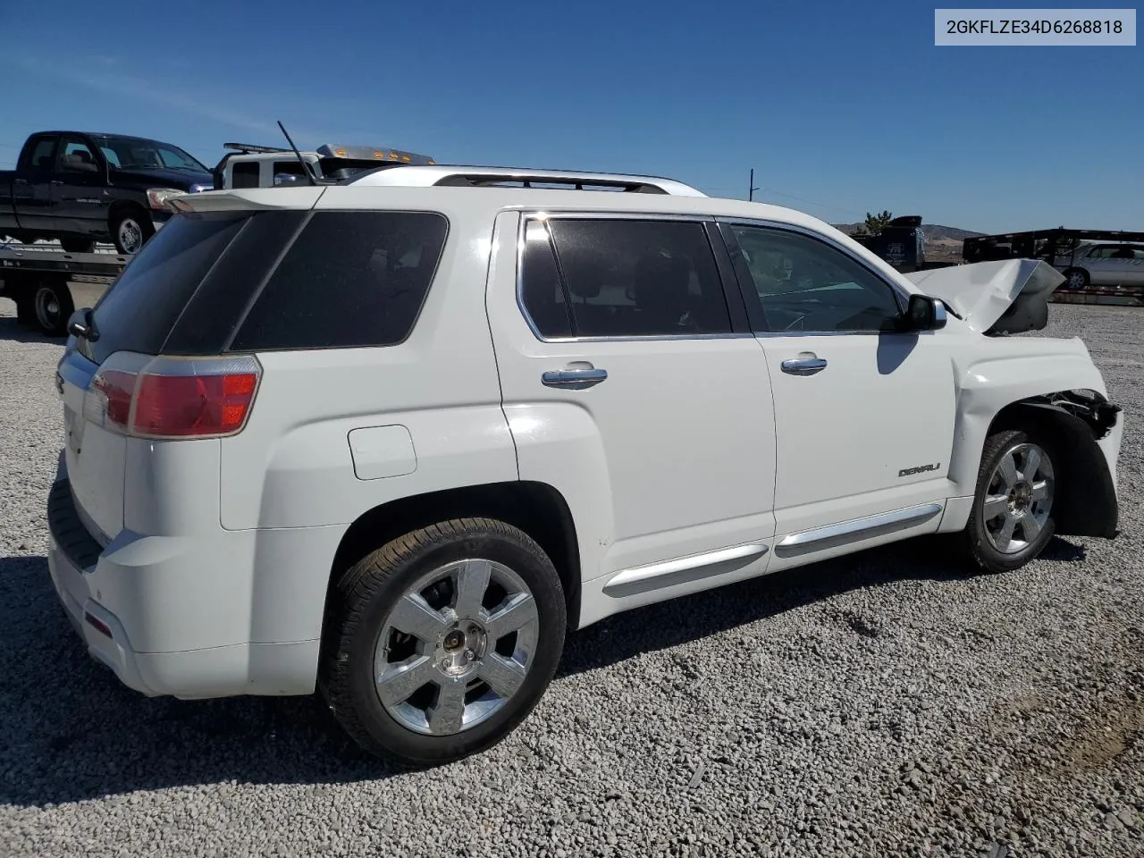 2013 GMC Terrain Denali VIN: 2GKFLZE34D6268818 Lot: 70443644