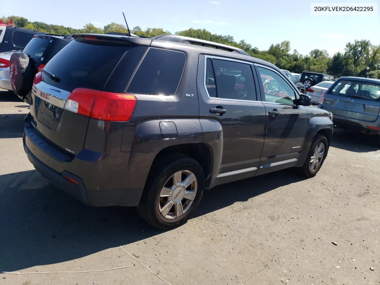 2013 GMC Terrain Slt VIN: 2GKFLVEK2D6422295 Lot: 70463514