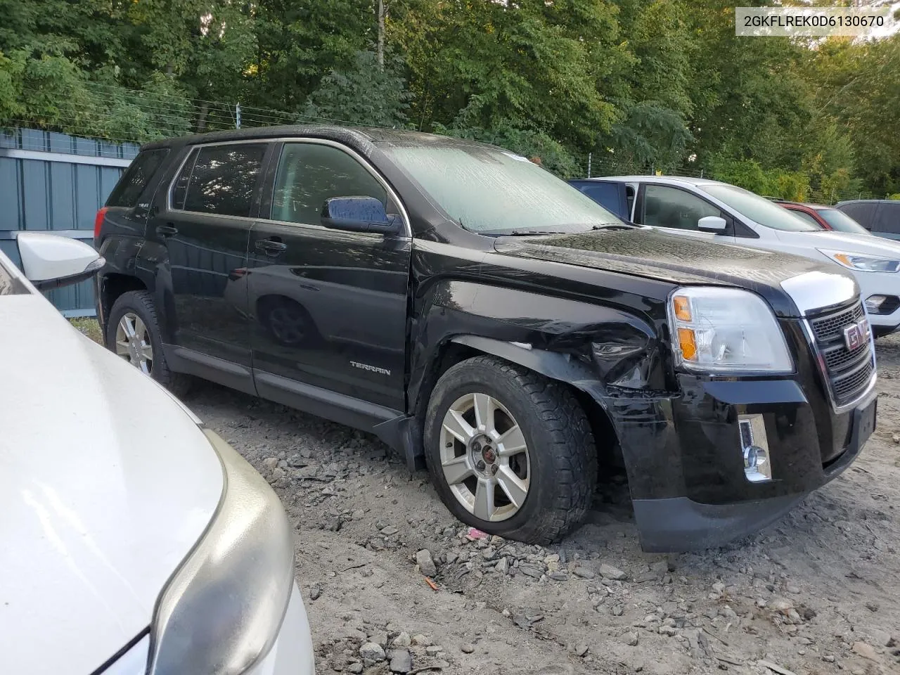 2013 GMC Terrain Sle VIN: 2GKFLREK0D6130670 Lot: 70610304