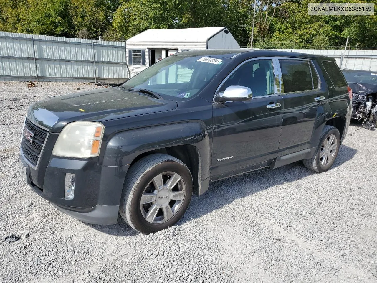 2013 GMC Terrain Sle VIN: 2GKALMEKXD6385159 Lot: 70660264