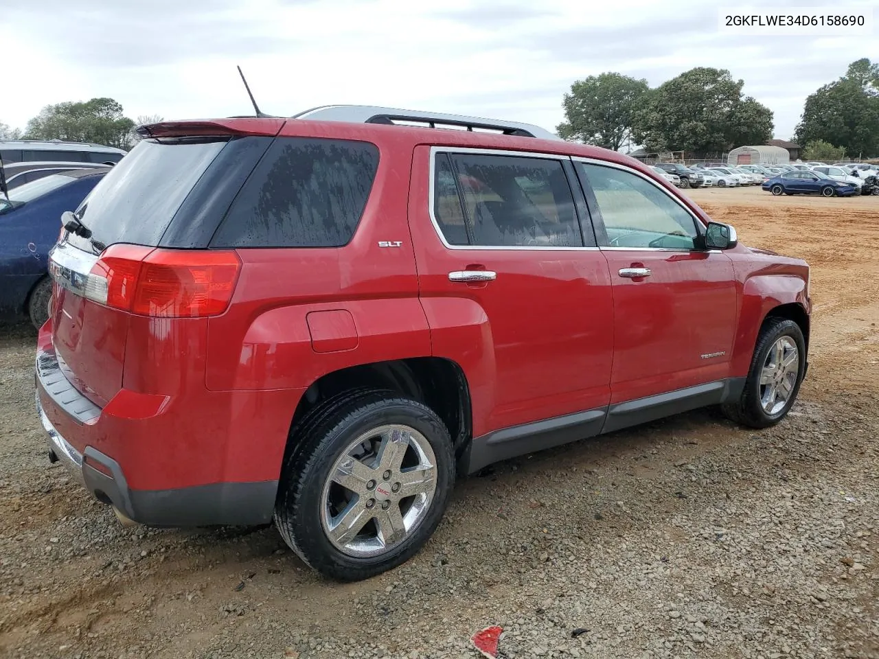 2013 GMC Terrain Slt VIN: 2GKFLWE34D6158690 Lot: 70683104