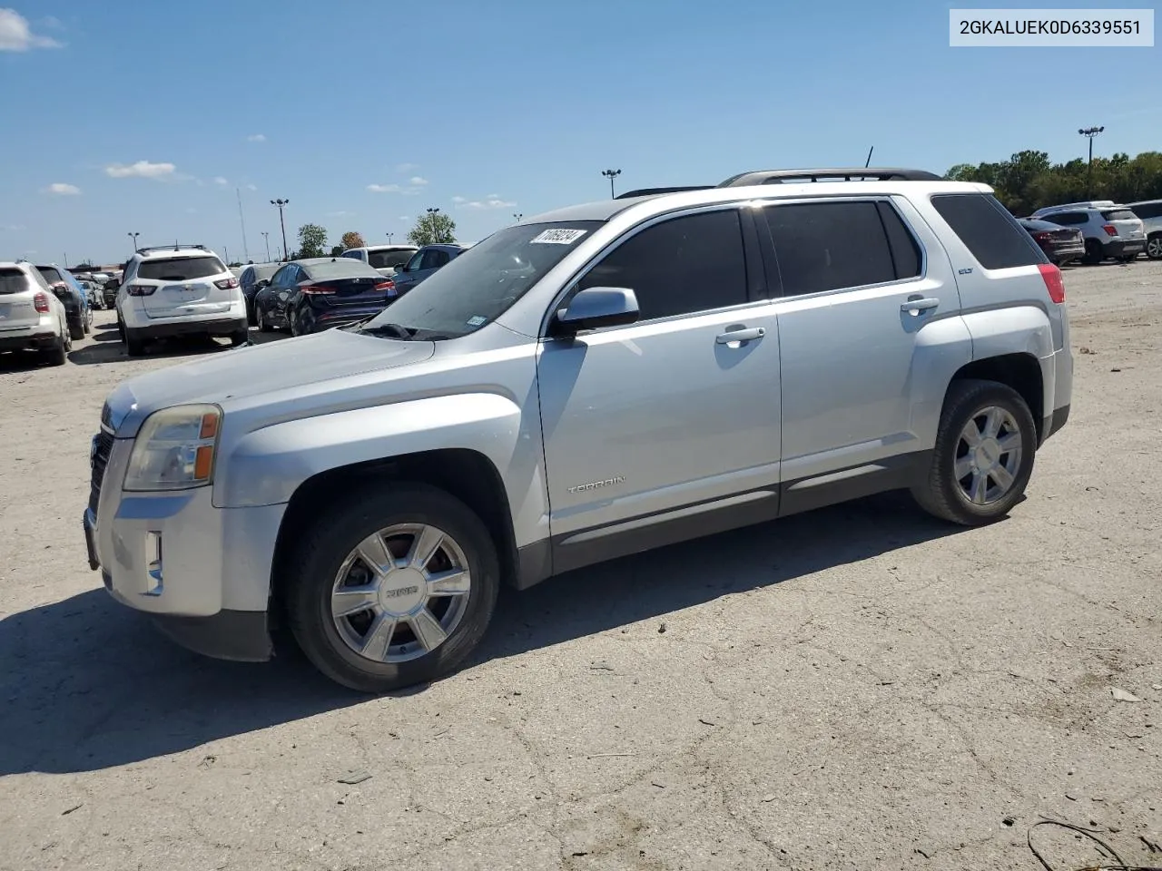 2013 GMC Terrain Slt VIN: 2GKALUEK0D6339551 Lot: 71069234