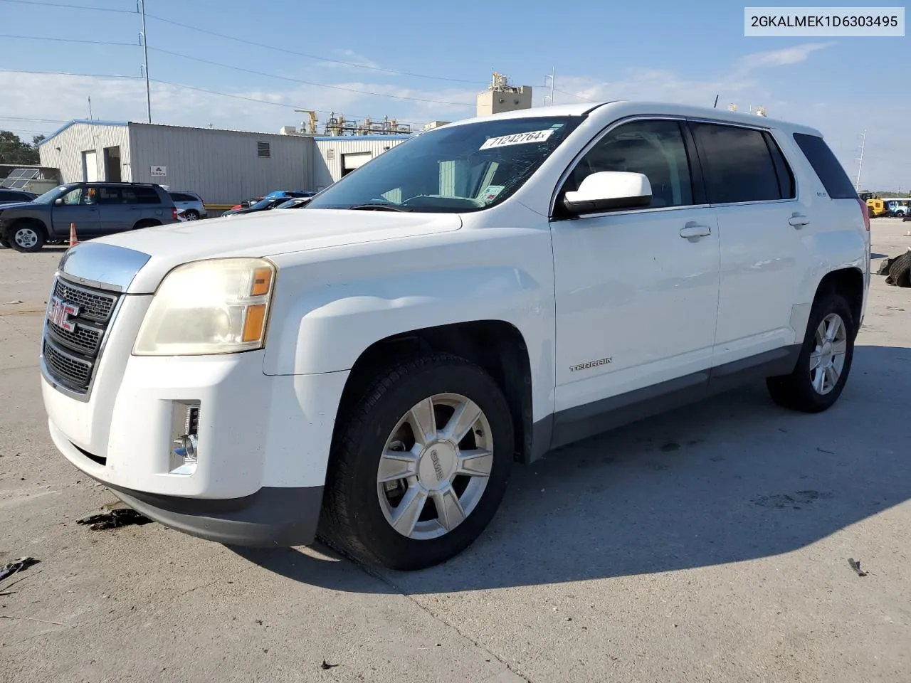 2013 GMC Terrain Sle VIN: 2GKALMEK1D6303495 Lot: 71242764