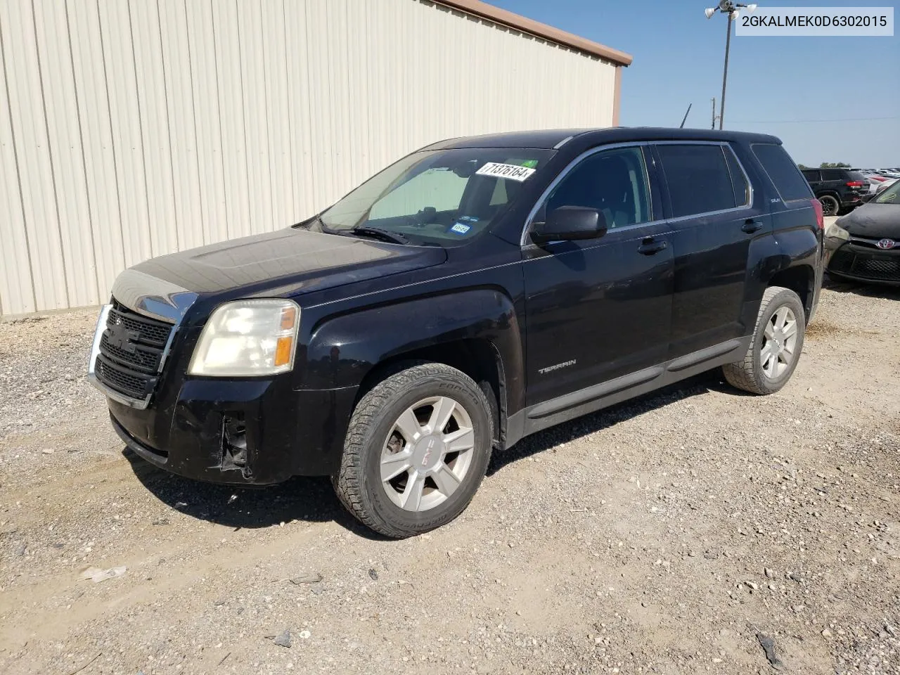 2013 GMC Terrain Sle VIN: 2GKALMEK0D6302015 Lot: 71376164