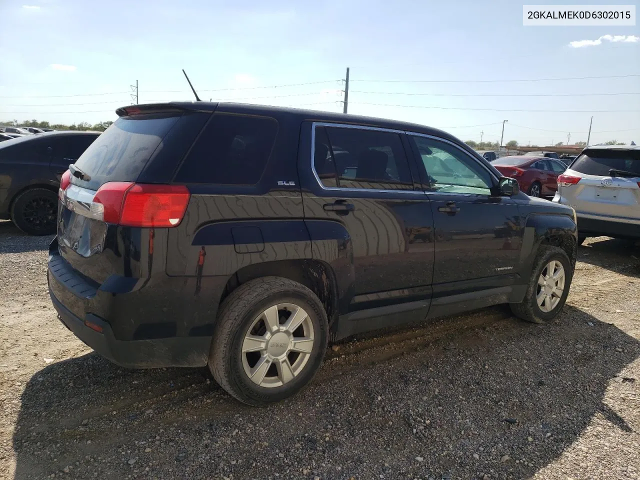 2013 GMC Terrain Sle VIN: 2GKALMEK0D6302015 Lot: 71376164