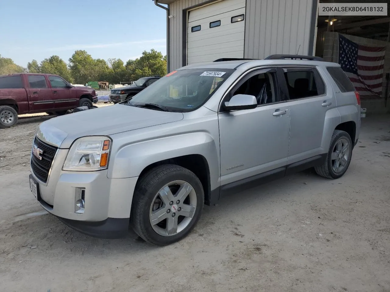 2013 GMC Terrain Sle VIN: 2GKALSEK8D6418132 Lot: 71597934