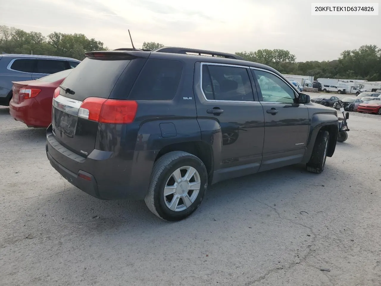 2013 GMC Terrain Sle VIN: 2GKFLTEK1D6374826 Lot: 71598174