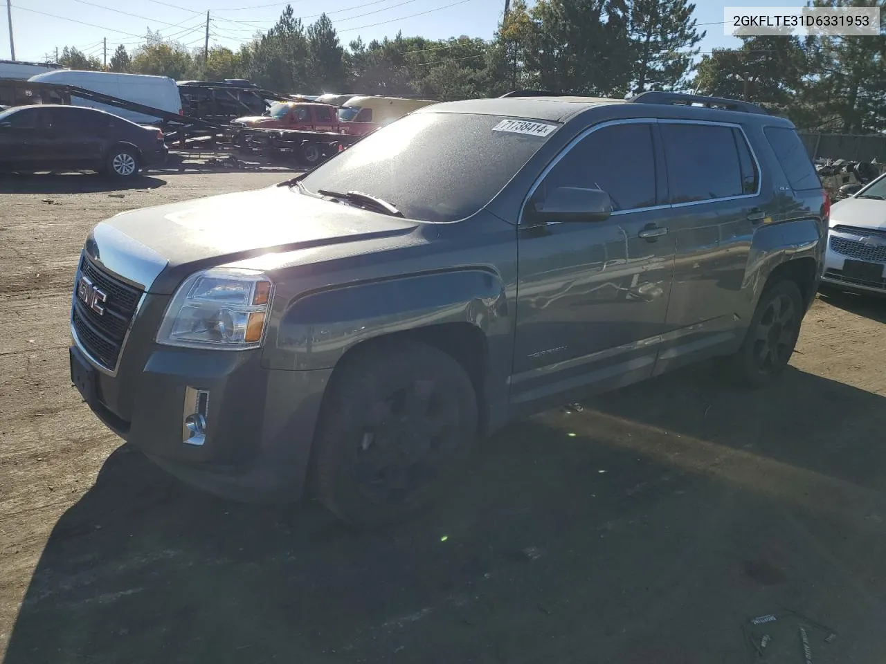 2013 GMC Terrain Sle VIN: 2GKFLTE31D6331953 Lot: 71738414