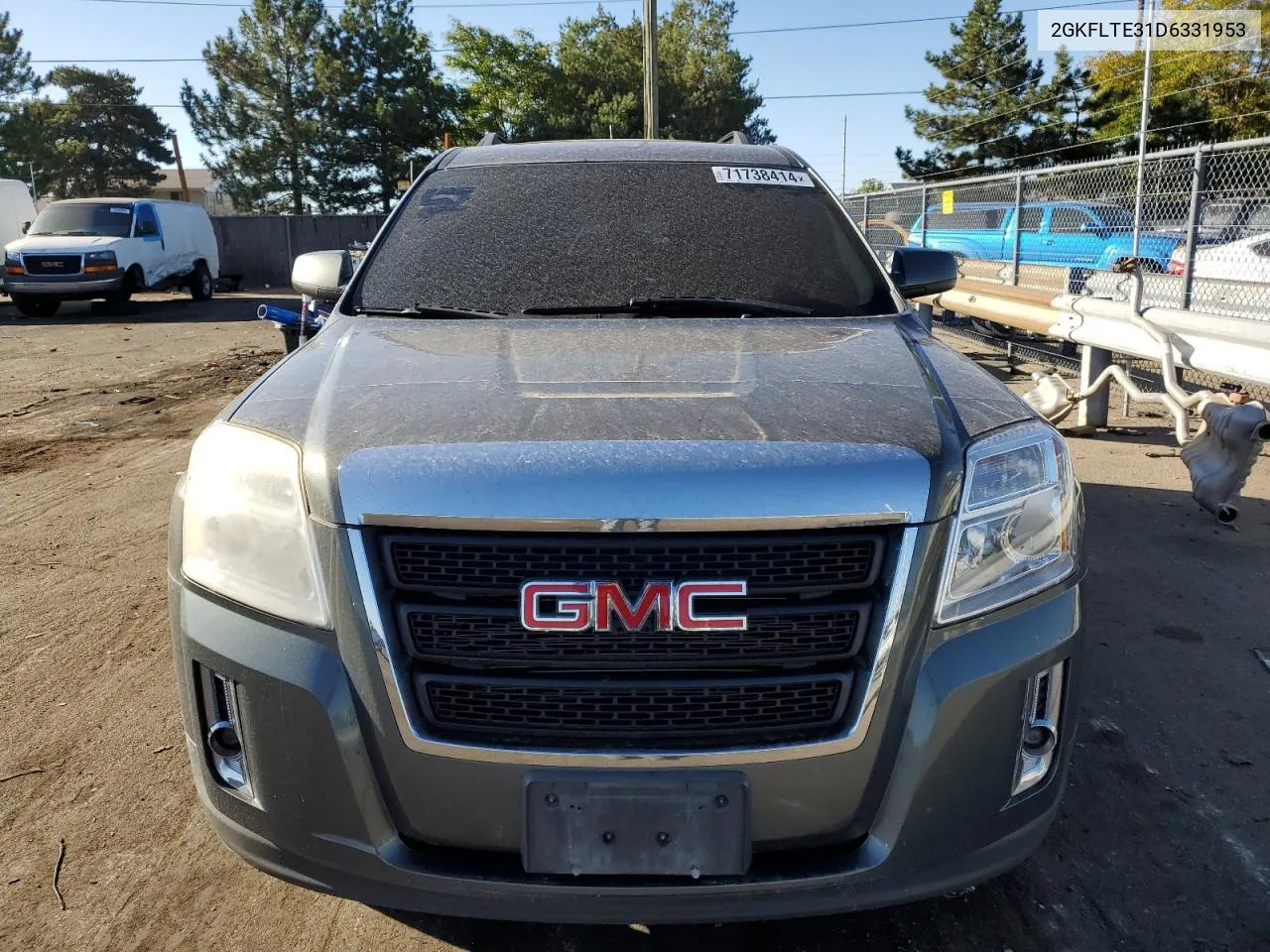 2013 GMC Terrain Sle VIN: 2GKFLTE31D6331953 Lot: 71738414