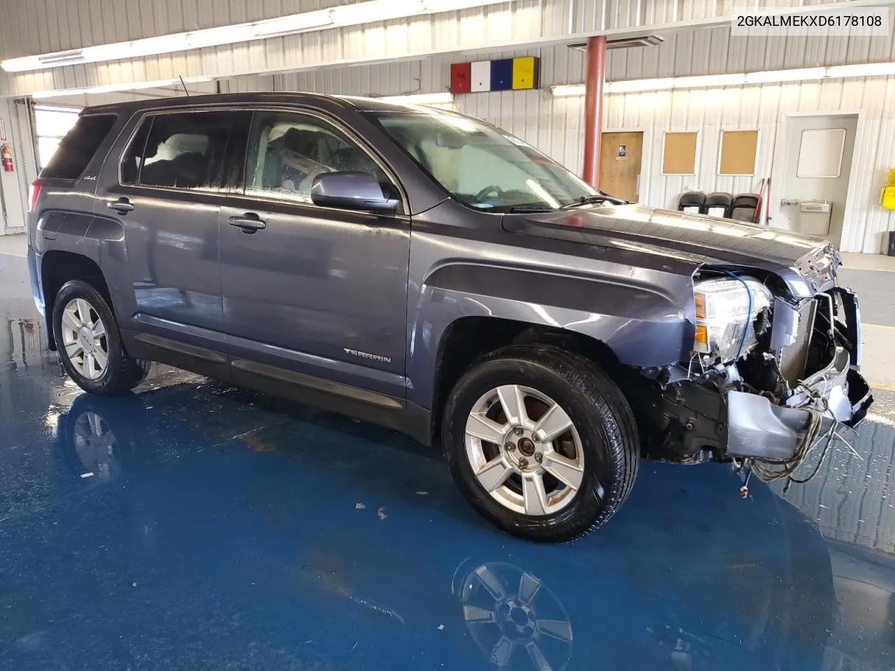 2013 GMC Terrain Sle VIN: 2GKALMEKXD6178108 Lot: 71842624