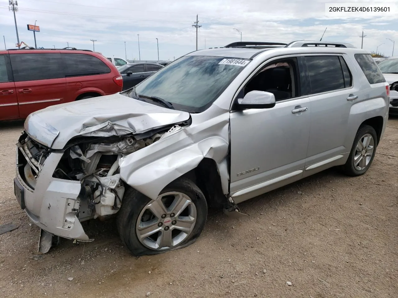 2013 GMC Terrain Denali VIN: 2GKFLZEK4D6139601 Lot: 71981644