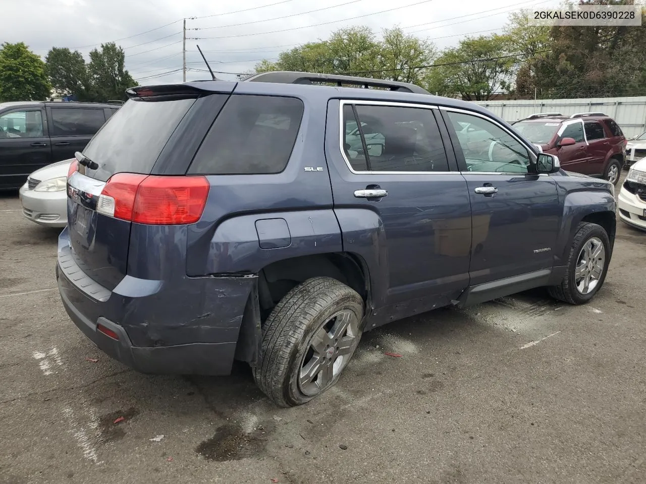 2013 GMC Terrain Sle VIN: 2GKALSEK0D6390228 Lot: 72032464