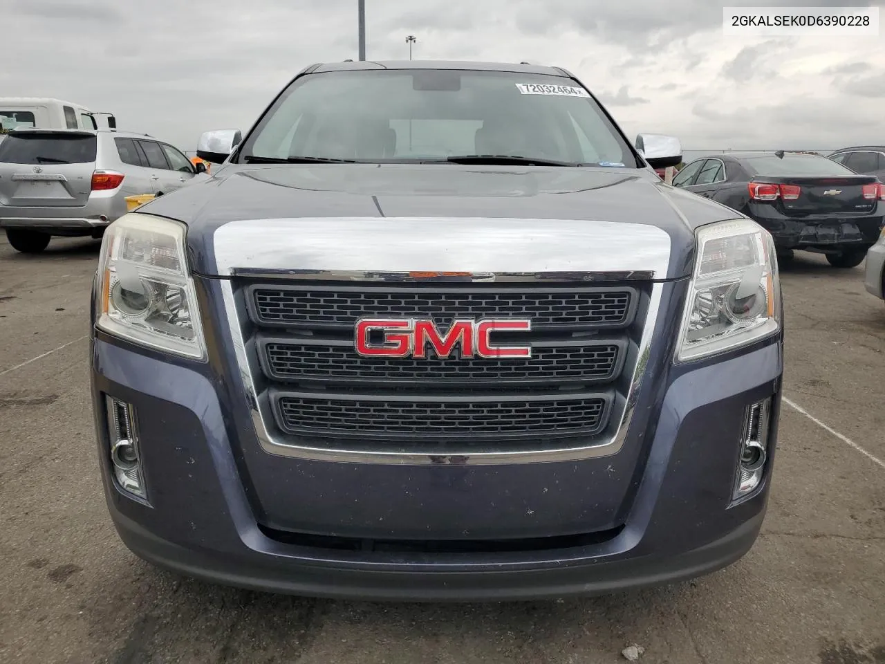 2013 GMC Terrain Sle VIN: 2GKALSEK0D6390228 Lot: 72032464