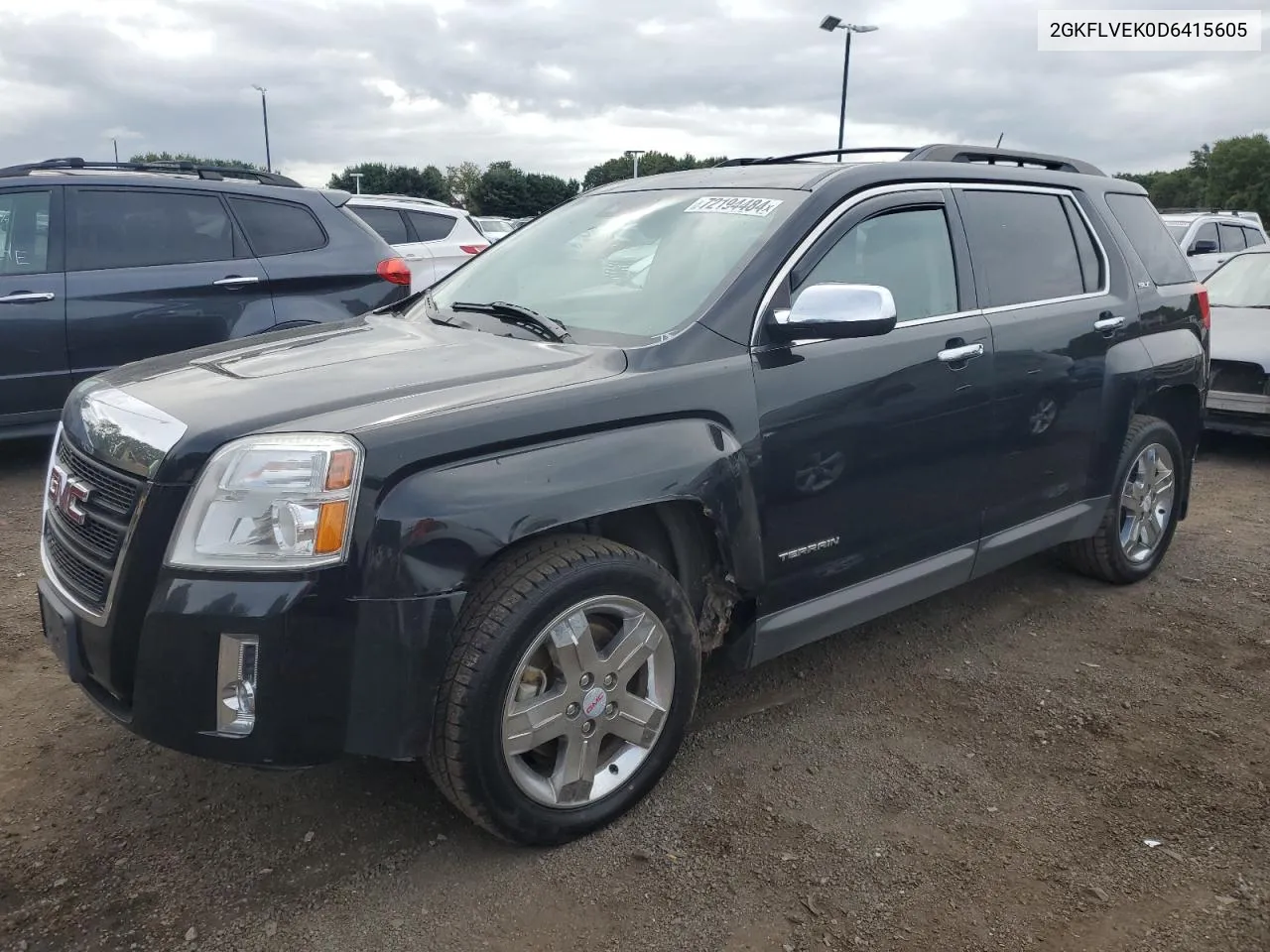 2013 GMC Terrain Slt VIN: 2GKFLVEK0D6415605 Lot: 72194484