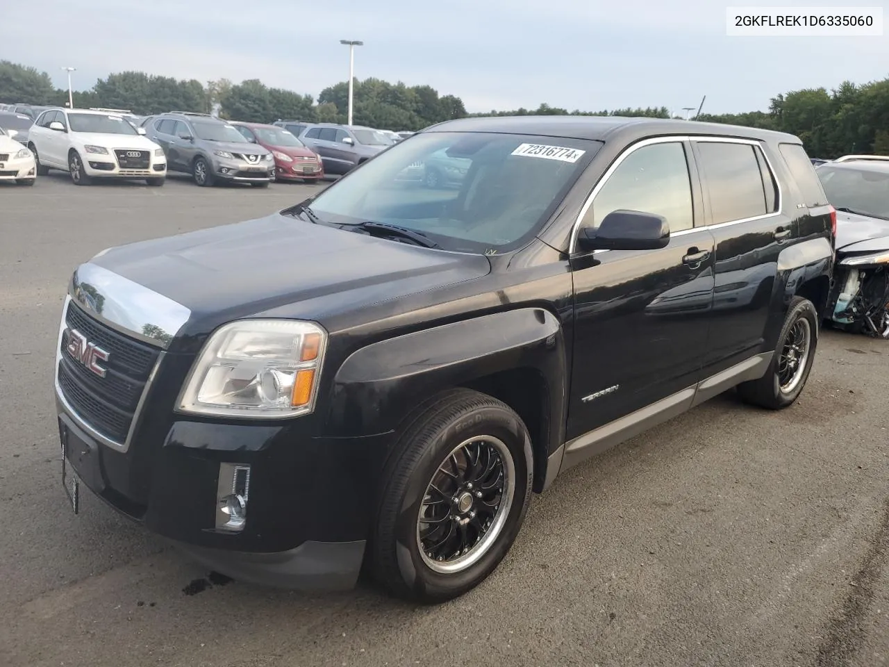 2013 GMC Terrain Sle VIN: 2GKFLREK1D6335060 Lot: 72316774