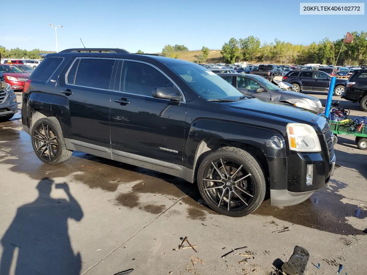 2013 GMC Terrain Sle VIN: 2GKFLTEK4D6102772 Lot: 72797514