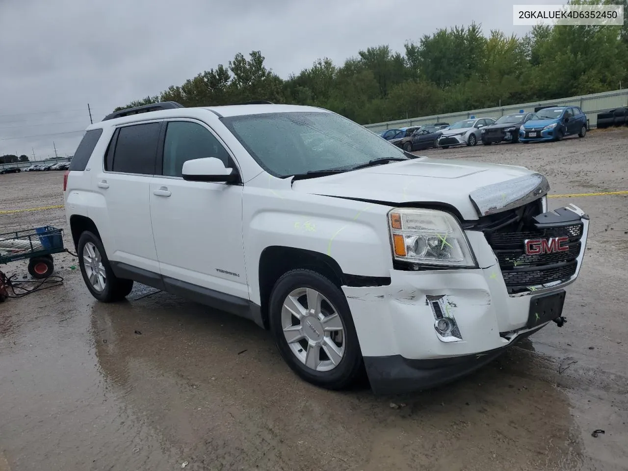 2013 GMC Terrain Slt VIN: 2GKALUEK4D6352450 Lot: 72800104