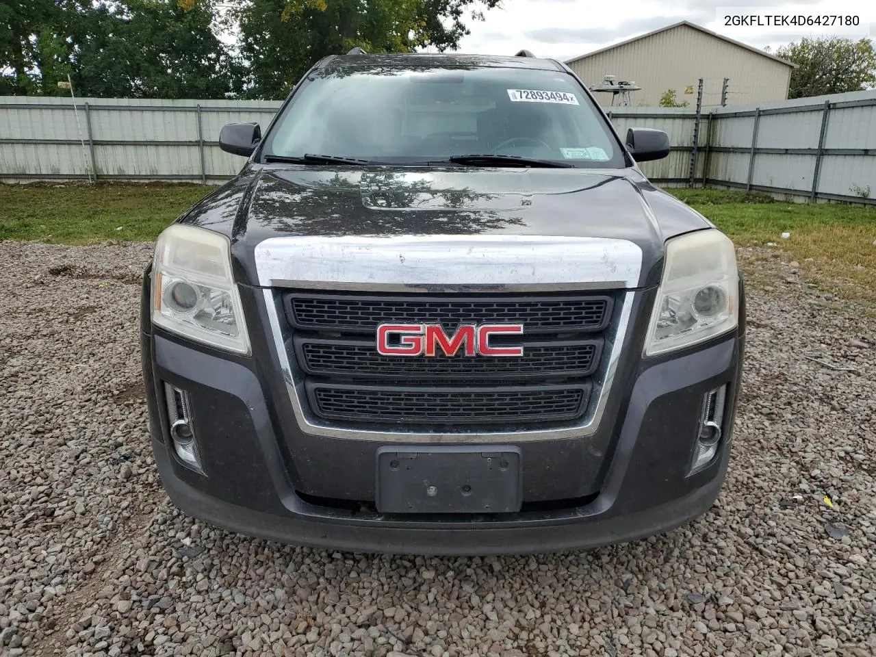 2GKFLTEK4D6427180 2013 GMC Terrain Sle