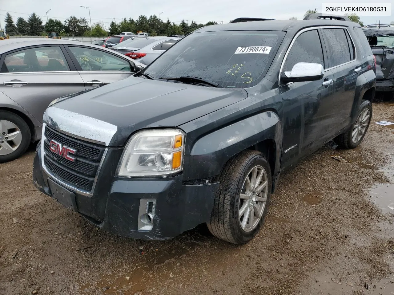 2013 GMC Terrain Slt VIN: 2GKFLVEK4D6180531 Lot: 73190874