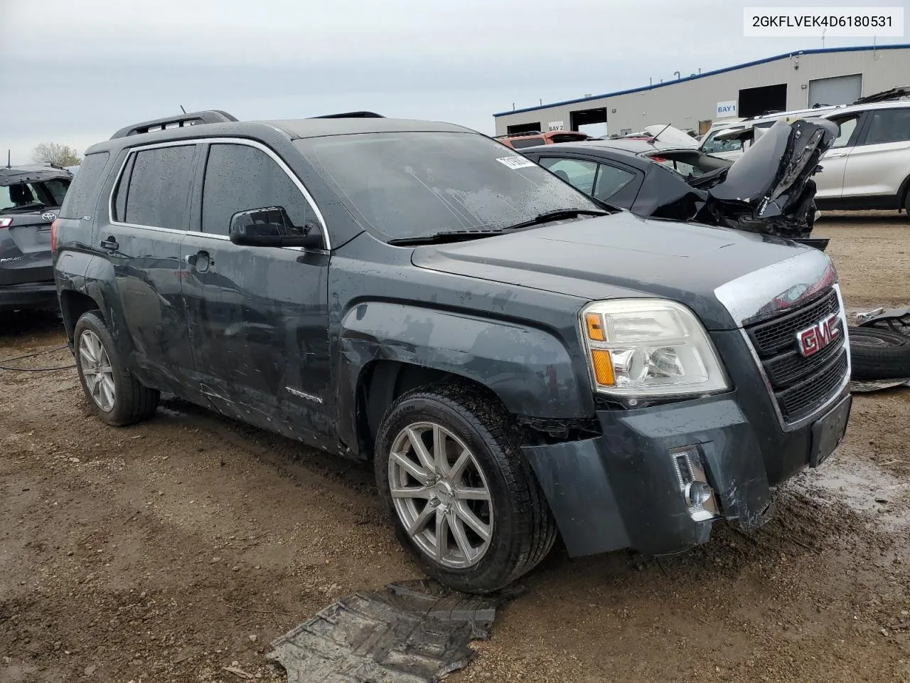 2013 GMC Terrain Slt VIN: 2GKFLVEK4D6180531 Lot: 73190874