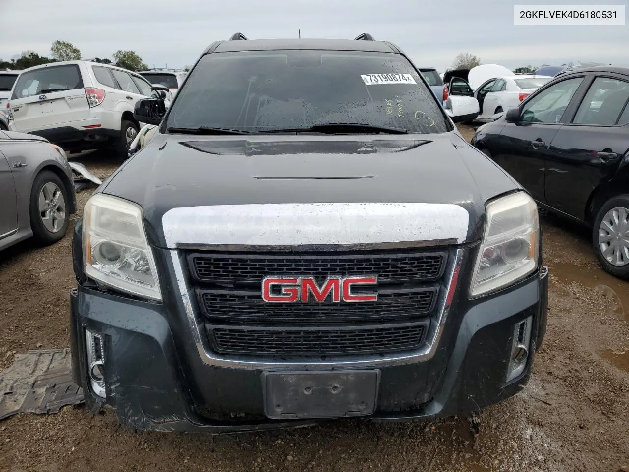 2013 GMC Terrain Slt VIN: 2GKFLVEK4D6180531 Lot: 73190874