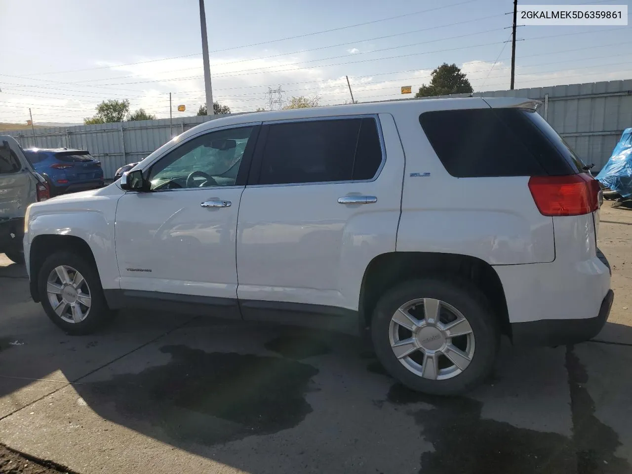 2013 GMC Terrain Sle VIN: 2GKALMEK5D6359861 Lot: 73665324