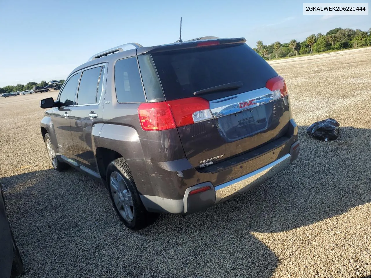 2013 GMC Terrain Slt VIN: 2GKALWEK2D6220444 Lot: 73885684