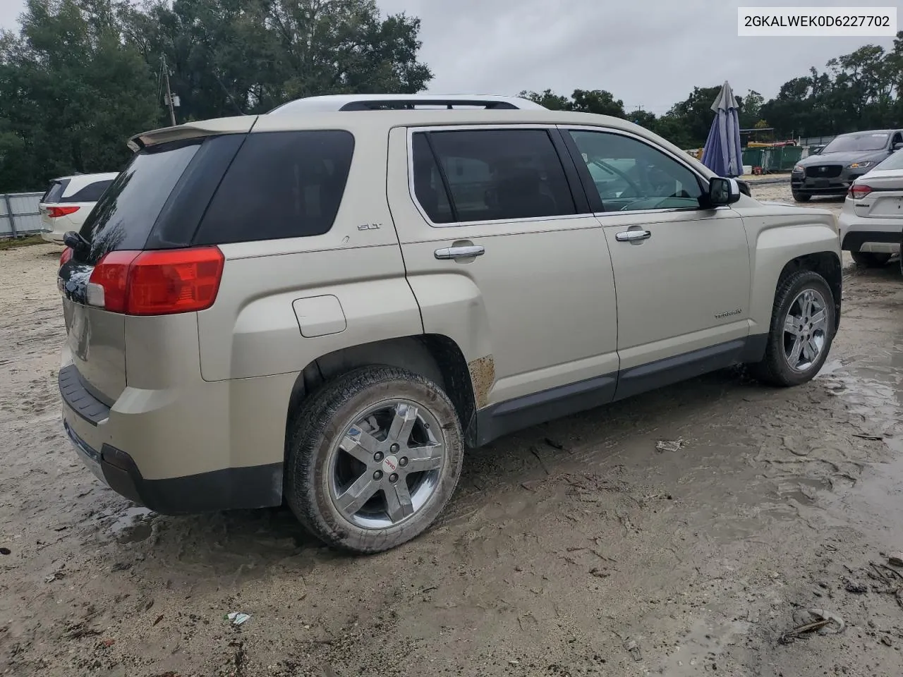 2013 GMC Terrain Slt VIN: 2GKALWEK0D6227702 Lot: 74630404