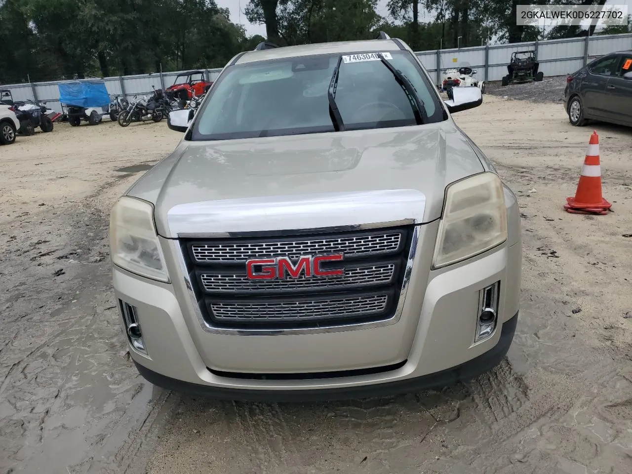 2013 GMC Terrain Slt VIN: 2GKALWEK0D6227702 Lot: 74630404