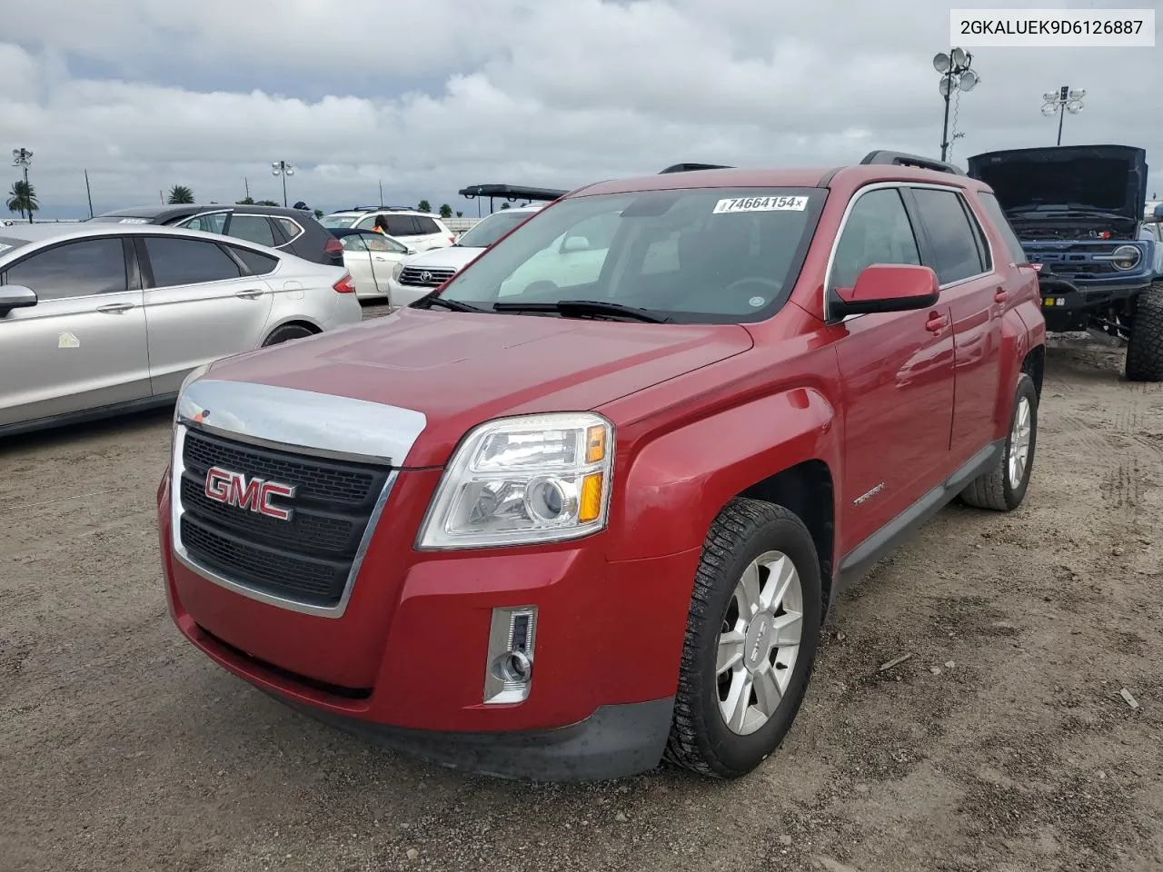 2013 GMC Terrain Slt VIN: 2GKALUEK9D6126887 Lot: 74664154