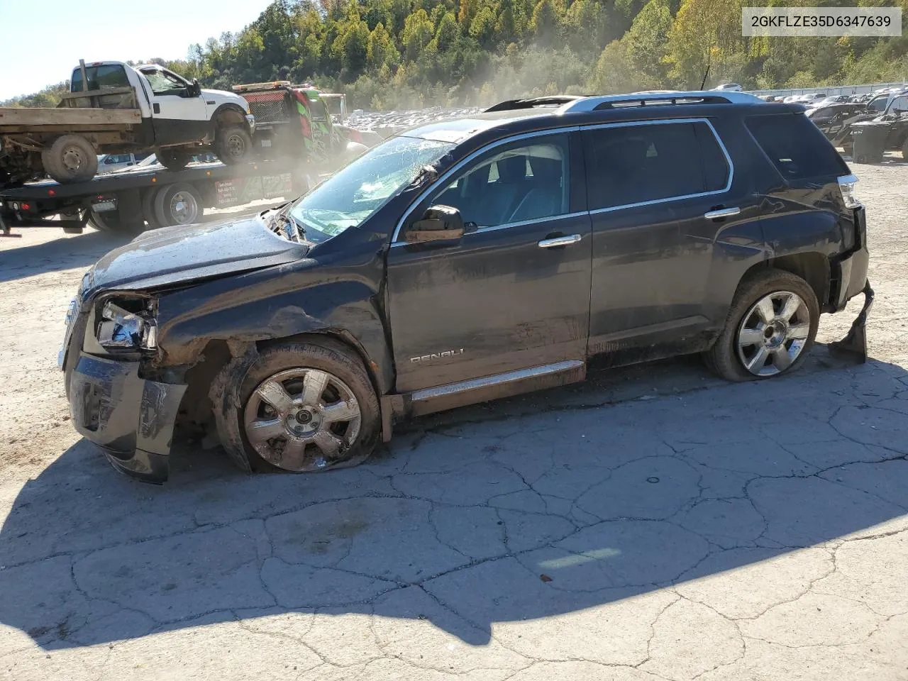 2013 GMC Terrain Denali VIN: 2GKFLZE35D6347639 Lot: 74688244