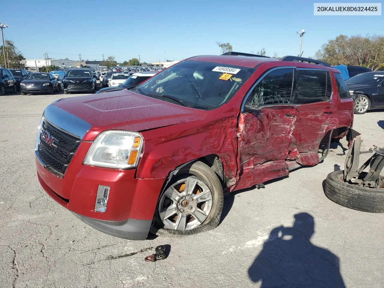 2013 GMC Terrain Slt VIN: 2GKALUEK8D6324425 Lot: 74949584