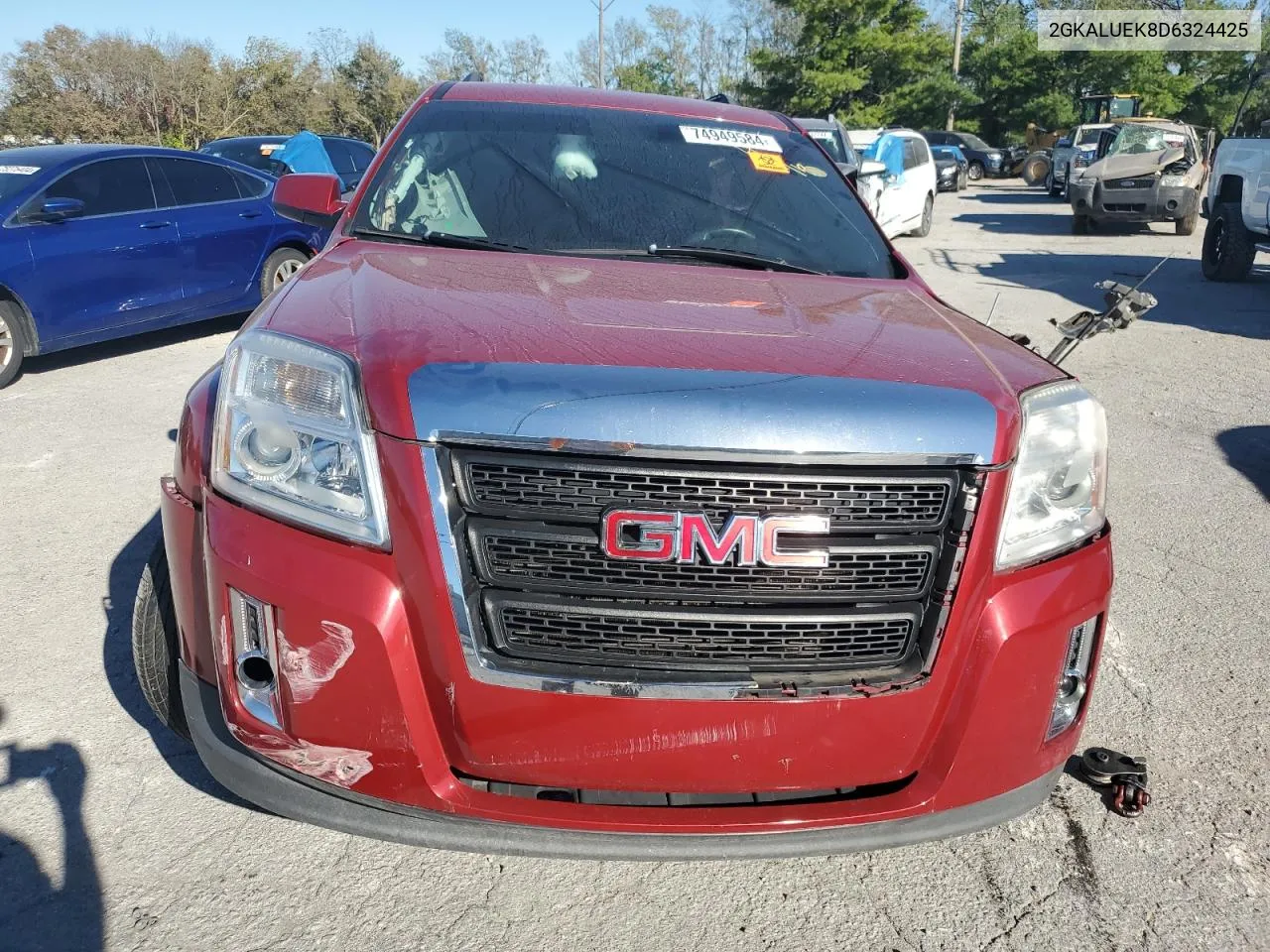 2013 GMC Terrain Slt VIN: 2GKALUEK8D6324425 Lot: 74949584