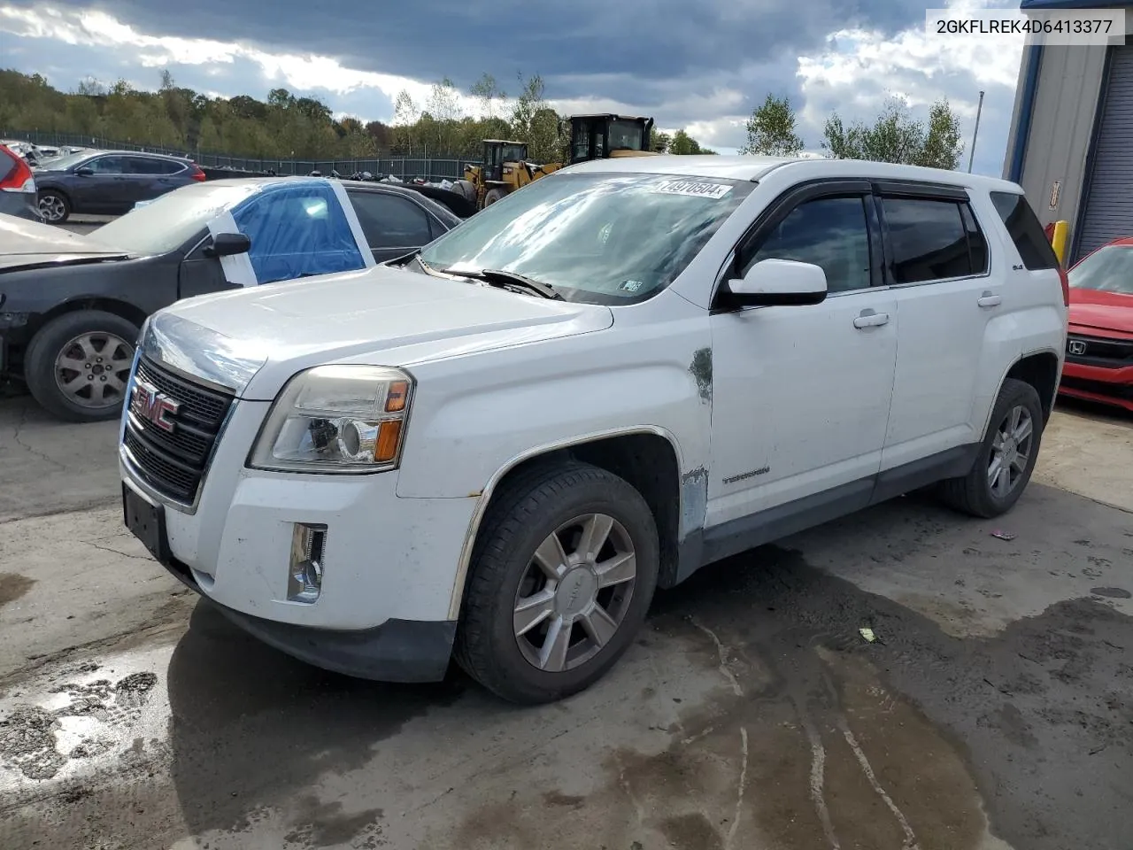 2013 GMC Terrain Sle VIN: 2GKFLREK4D6413377 Lot: 74970504