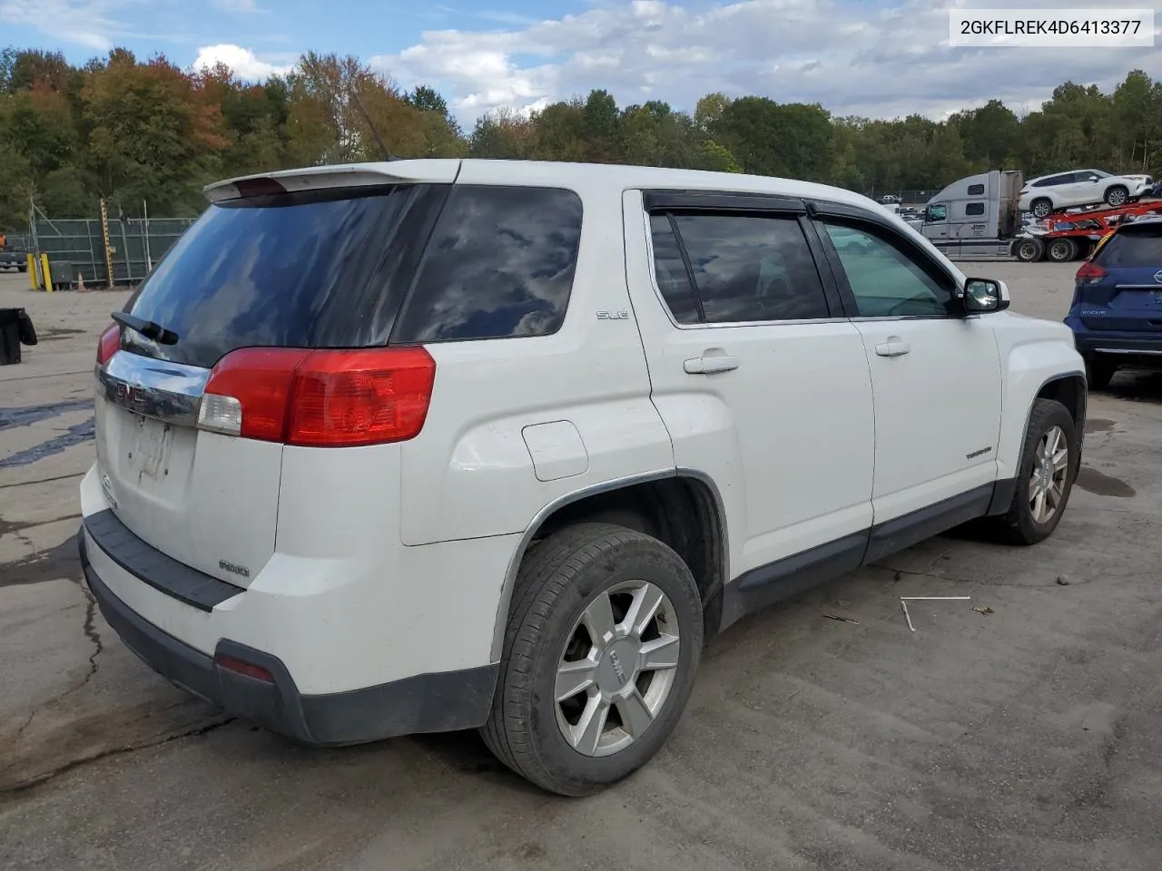 2013 GMC Terrain Sle VIN: 2GKFLREK4D6413377 Lot: 74970504