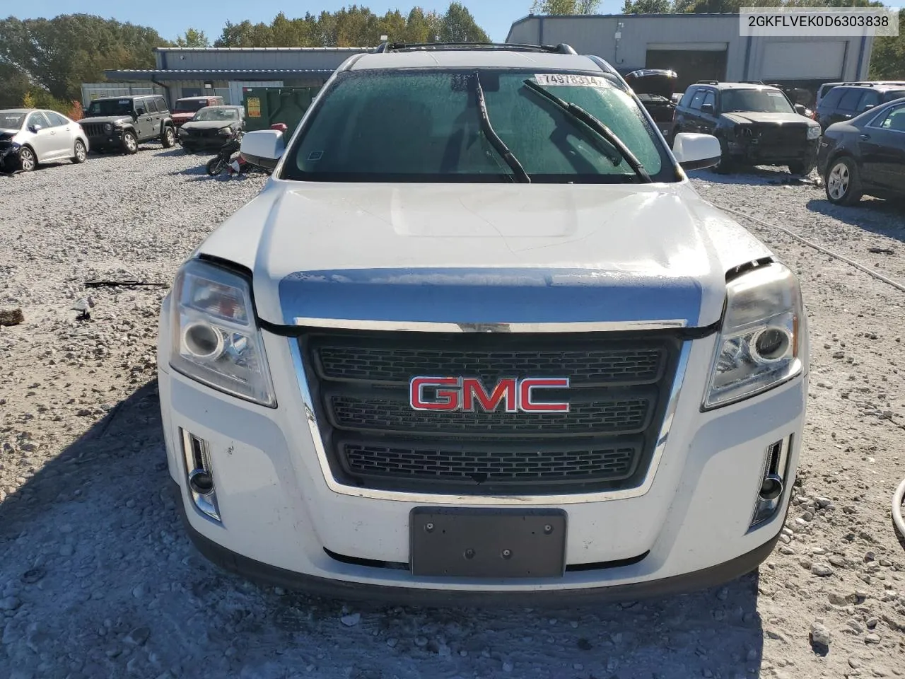 2013 GMC Terrain Slt VIN: 2GKFLVEK0D6303838 Lot: 74978314