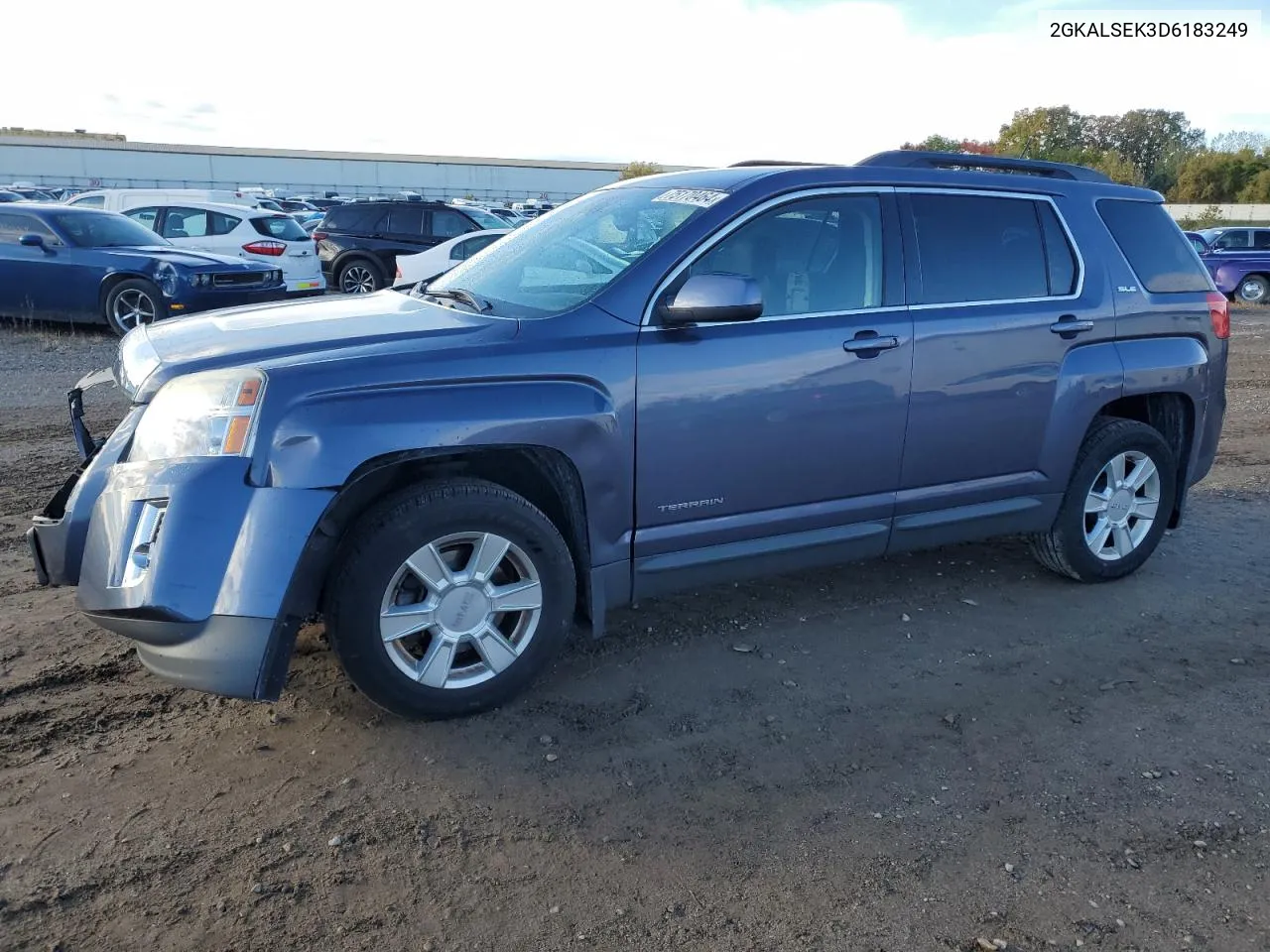 2013 GMC Terrain Sle VIN: 2GKALSEK3D6183249 Lot: 75170464