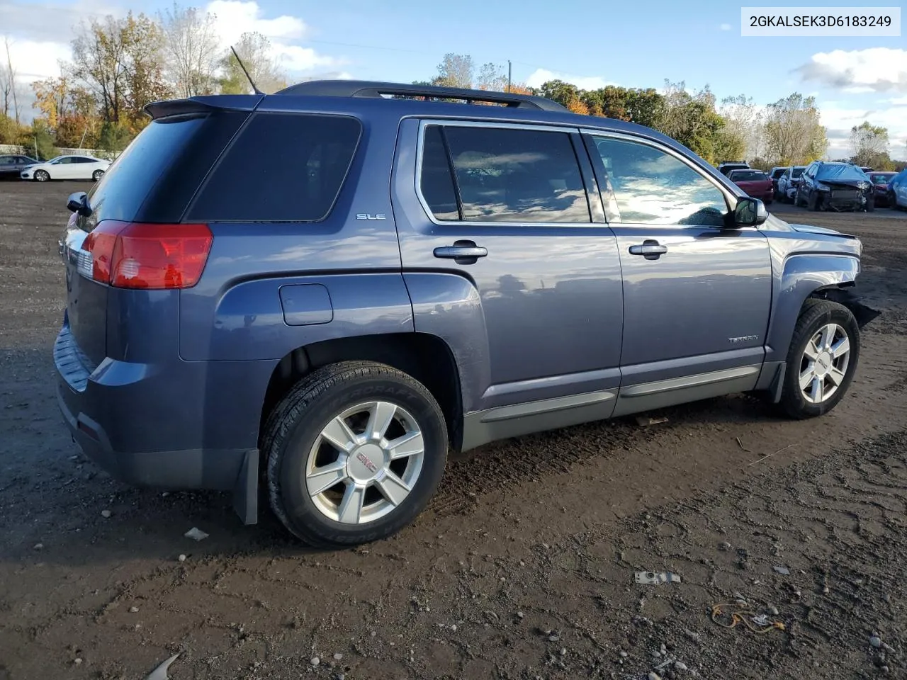 2013 GMC Terrain Sle VIN: 2GKALSEK3D6183249 Lot: 75170464