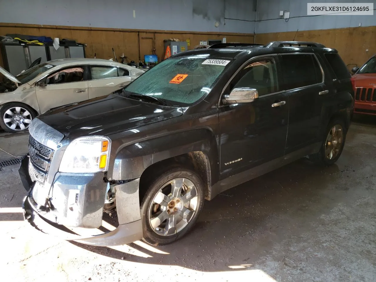 2013 GMC Terrain Slt VIN: 2GKFLXE31D6124695 Lot: 75339504