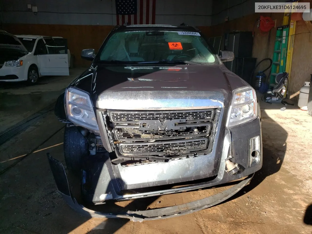 2013 GMC Terrain Slt VIN: 2GKFLXE31D6124695 Lot: 75339504