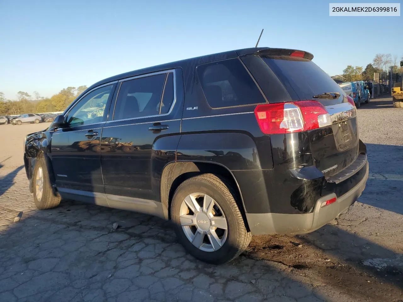 2013 GMC Terrain Sle VIN: 2GKALMEK2D6399816 Lot: 75359084